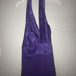 Lace halter  top